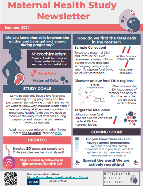 Maternal Health Study Newsletter - Thumbnail